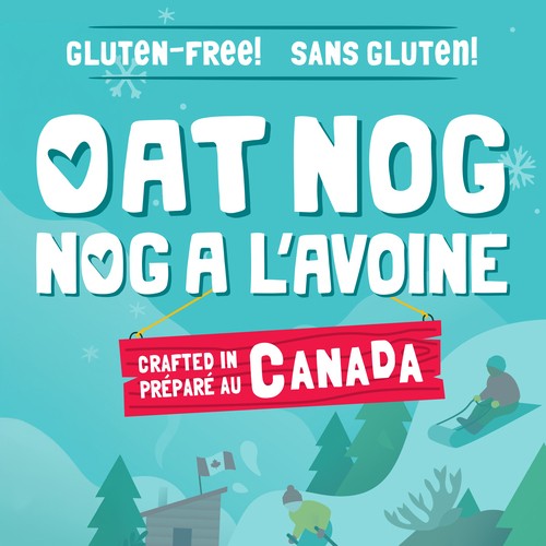 Earth's Own Oat Nog Gluten-Free Vegan Eggnog  946 ml