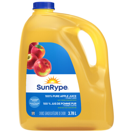 SunRype Juice Pure Apple 3.78 L