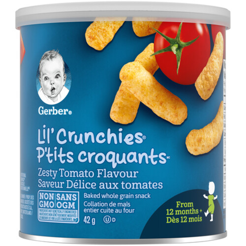 Gerber Graduates Zesty Tomato Lil' Crunchies 42 g