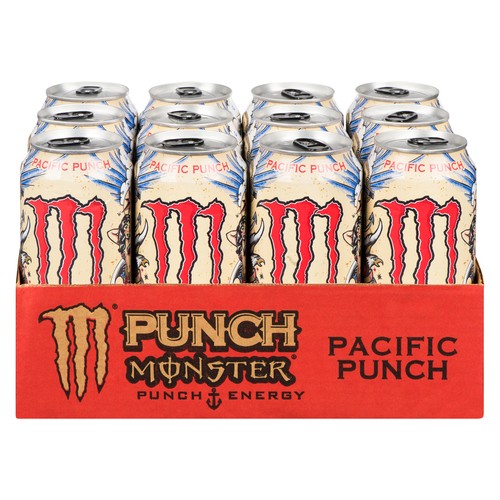 Monster Punch Energy Drink Pacific Punch 12 x 473 ml