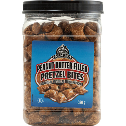 Farm Boy Pretzel Bites Peanut Butter Filled 680 g