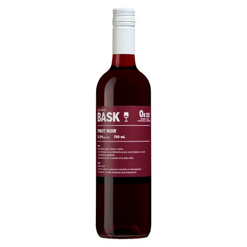 Les Vins Bask Wine Pinot Noir 750 ml (bottle)