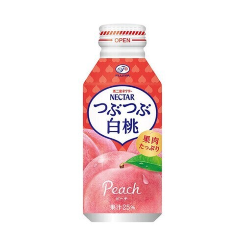 Fujiya Juice Nectar Peach 380 ml (bottle)