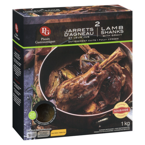 Plaisirs Gastronomiques Lamb Shanks With Gravy 1 kg