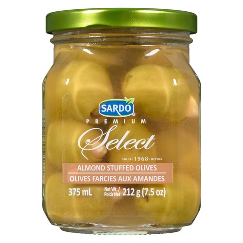 Sardo Almond Stuffed Olives 375 ml