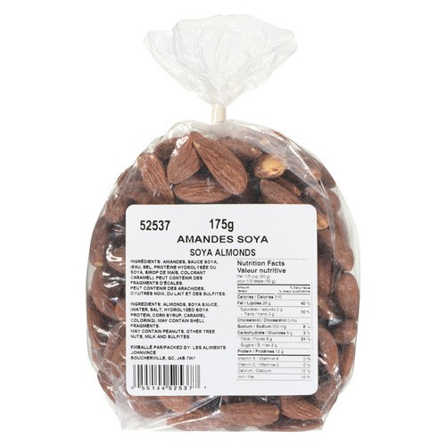 Johnvince Foods Almonds Soya Flavor 175 g