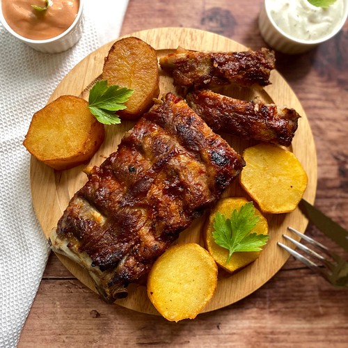 Olymel Fresh Pork Back Ribs