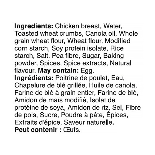 Janes Fully Cooked Frozen Chicken Breast Nuggets 700 g