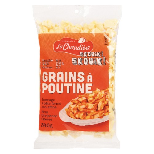 Fromagerie La Chaudiere Poutine Cheese Curds 340 g