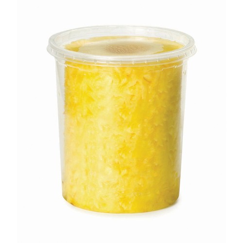 Peeled And Cored Pineapple 1 Count