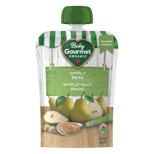 Baby Gourmet Organic Simply Pear Puree 128 ml