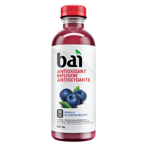 Bai Antioxidant Infusion Beverage Brasilia Blueberry 530 ml (bottle)