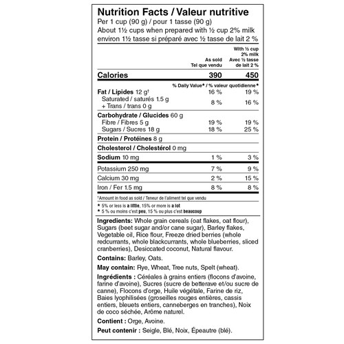 Jordans Morning Crisp Granola Cereal  Very Berry 400 g