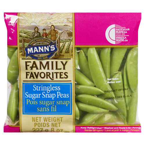 Mann's Stringless Sugar Snap Peas 227 g