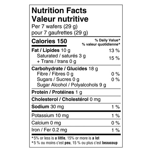Voortman No Sugar Added Mini Wafers Vanilla 184 g