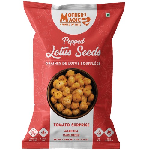 Mother's Magic Popped Lotus Seeds Tomato Surprise 75 g