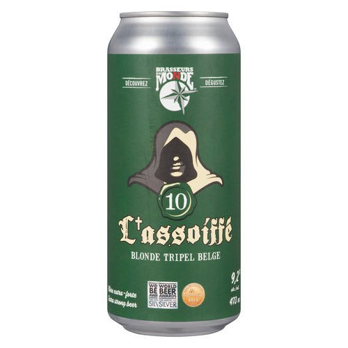 Brasseurs Du Monde Thirsty 10 Beer 9.2% Alcohol 473 ml (can)