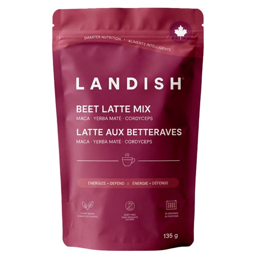 Landish Latte Mix Maca Mate Beet 135 g