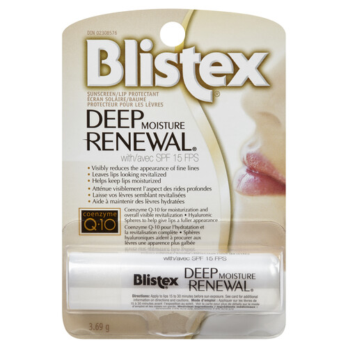 Blistex Deep Moisture Renewal Suncreen Lip Protectant 3.69 g