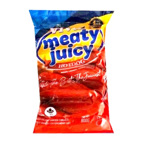 Viva Meaty Juicy Hotdog 600 g