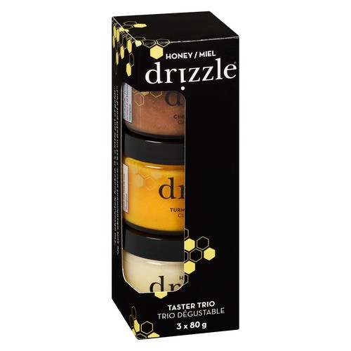 Drizzle Honey Taster Trio 3 x 80 g