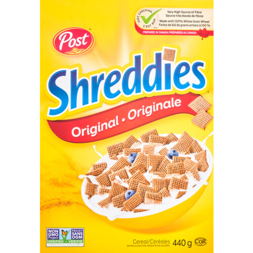 Post Shreddies Cereal Original 440 g