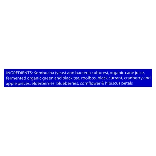 Tonica Organic Kombucha Blueberry Spark 1.1 L (bottle)