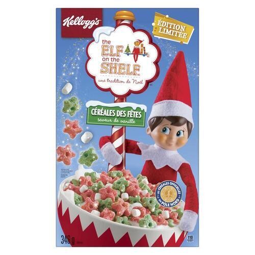 Kellogg's Cereal Elf On The Shelf Vanilla 346 g