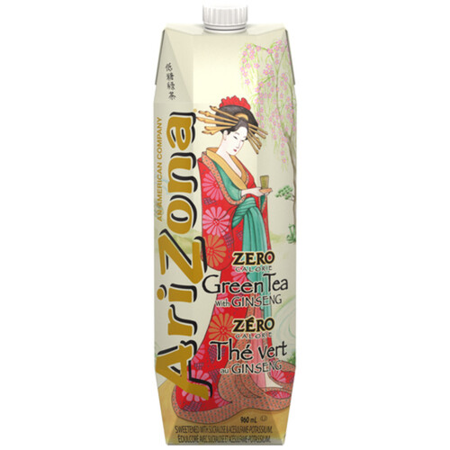 Arizona Green Tea with Ginseng 960 ml