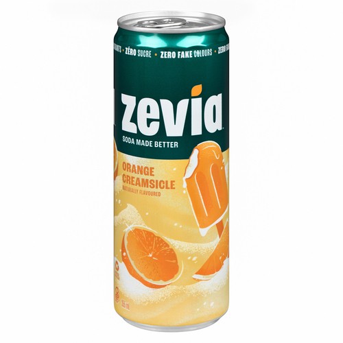Zevia Soda Orange Creamsicle 355 ml (can)