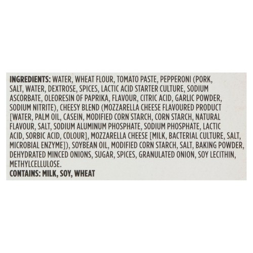 Michelina's Frozen Pizza Snax 128 g