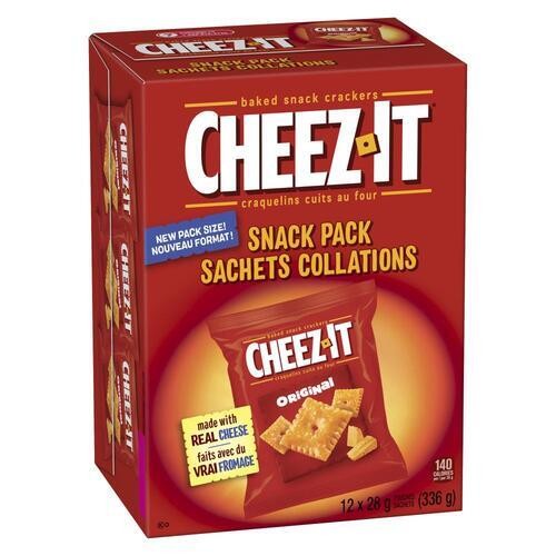 Kellogg Cheez IT Crackers Original 12 x 28 g
