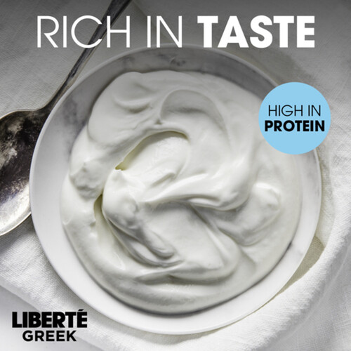 Liberté Greek 8% Extra Creamy Yogurt Cappuccino High Protein 650 g