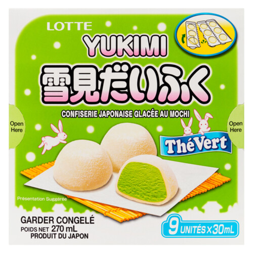 Lotte Frozen Mochi Green Tea 270 ml 