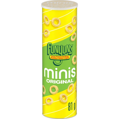 Funyuns Snack Minis Original Onion Flavoured Rings 81 g