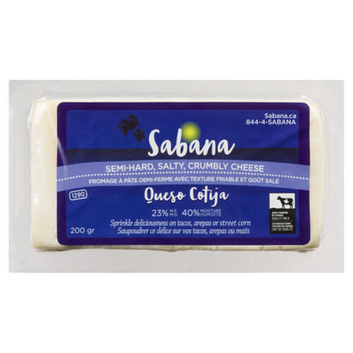 Sabana Cheese Queso Cotija 200 g