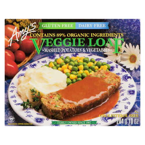 Amy's Kitchen Whole Veggie Dinner Loaf 284 g (frozen)