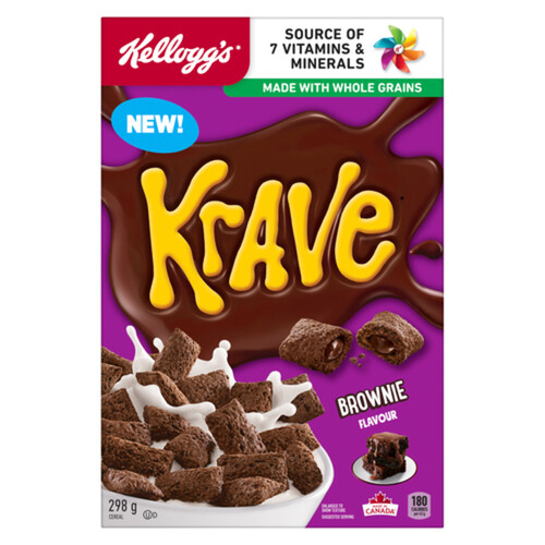 Kellogg's Cereal Krave Brownie 298 g