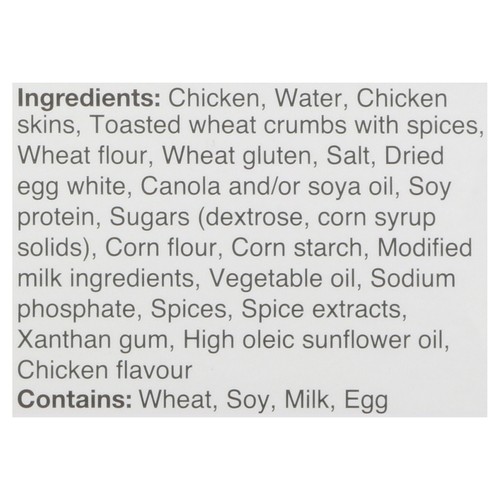 Watson Ridge Frozen Popcorn Chicken Breaded Fully Cooked 800 g