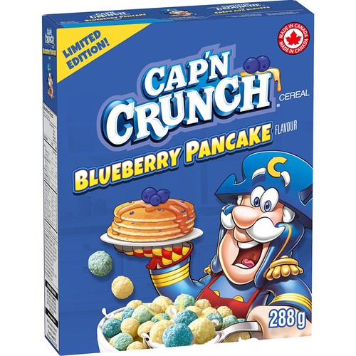 Cap’n Crunch Cereal Blueberry Pancake Flavour 288 g