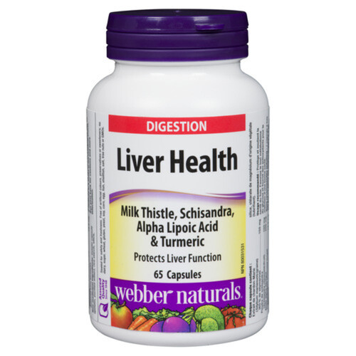 Webber Naturals Liver Health 65 Capsules