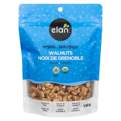 Elan Organic Walnuts Raw 150 g