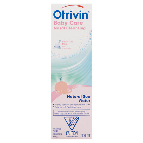 Otrivin Pediatric Nasal Spray Sea Water 100 ml