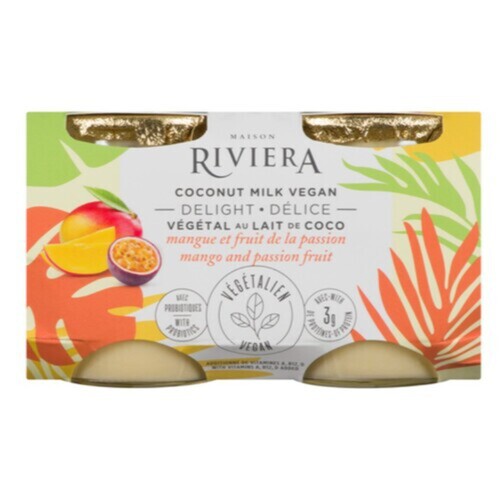 Riviera Vegan Delight Mango And Passion Fruit 4 x 120 g