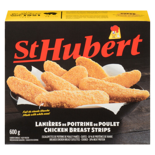 St-Hubert Chicken Breast Strips 600 g (frozen)