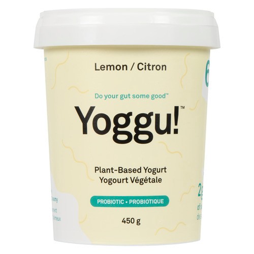 Yoggu! Plant-Based Yogurt Lemon 450 g