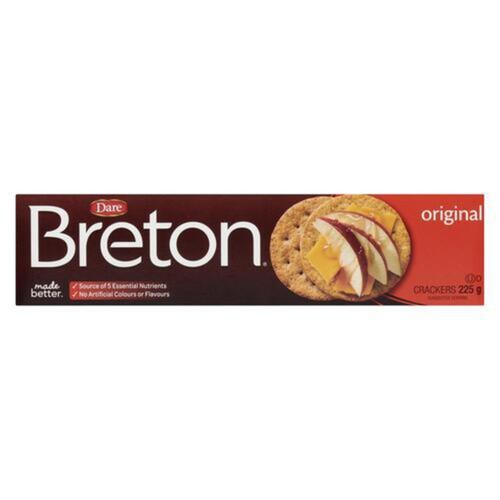 Dare Breton Peanut-Free Crackers Original 225 g