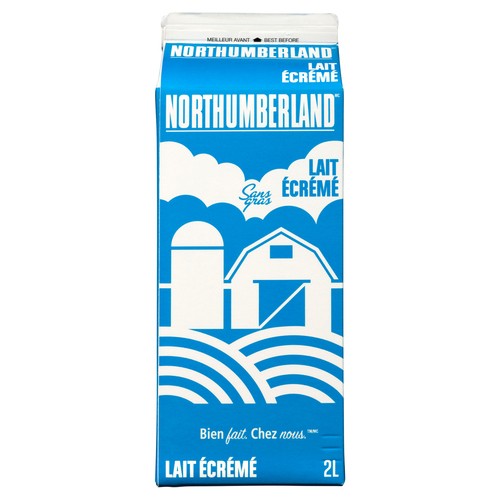 Northumberland Skim Milk Carton 2 L