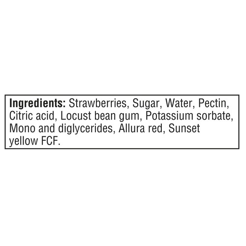 Smucker's Jam Double Fruit Strawberry 390 ml
