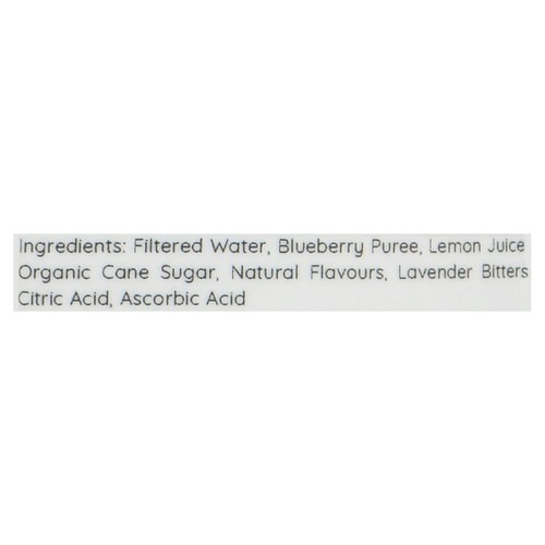 Simply Cocktails Non Alcoholic Mixer Blueberry Lemon Lavender 480 ml (bottle)